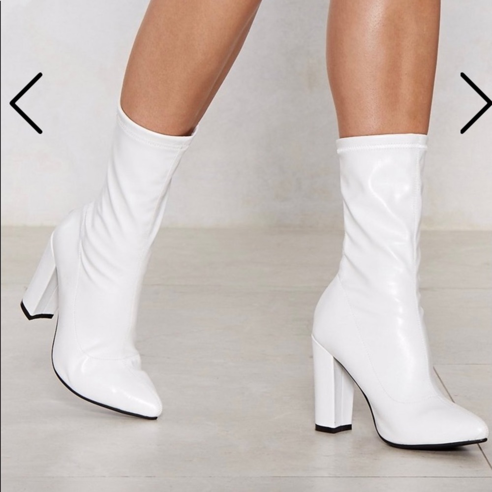 Nasty gal booties size 6